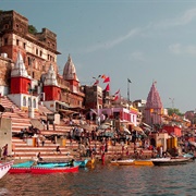 Varanasi: Ghats Along the Ganges River
