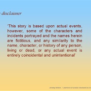 Based on a True Story