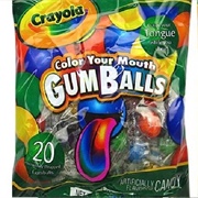Crayola Color Your Mouth Gum Balls