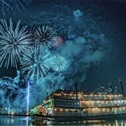 Riverfest WEBN Fireworks