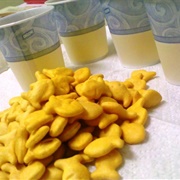 Goldfish in Apple Juice