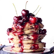 Cherry Pancakes