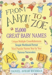 From Aaron to Zoe (Daniel Avram Richman)