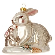Baby Rabbit Ornament