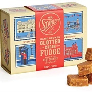 Mr Stanley's Clotted Cream Fudge
