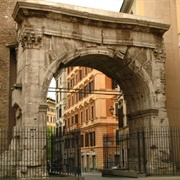 Arch of Gallienus (Arco Di Gallieno), Rome