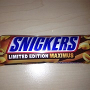 Snickers Limited Edition Maximus