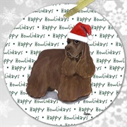 American Cocker Spaniel Ornament
