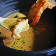 Lobster Soup. Iceland