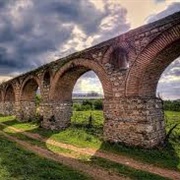 Skopje Aqueduct. Skopje, North Macedonia