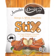 Darrell Lea Mango & White Chocolate Stix