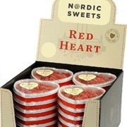 Nordic Sweets Soft Raspberries Red Heart