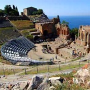 Ancient Greek Theatre, Taormina, Italy