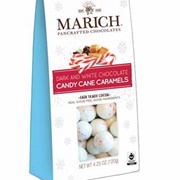 Marich White Chocolate Candy Cane Caramels