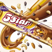 Cadbury 5 Star Fruit & Nut