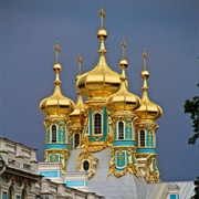 Pushikin and Golden Towers, St Petersburg