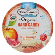 Torie &amp; Howard Blood Orange &amp; Honey Organic Hard Candy