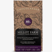Chocolarder Millot Farm 80% Dark Chocolate Bar