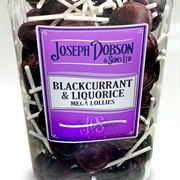 Joseph Dobson Blackcurrant & Liquorice Mega Lollies