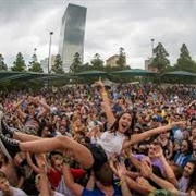 Crowd Surf at a Concert