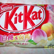 Kit Kat Gold Peach & White Peach