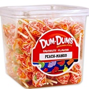 Dum Dums Peach-Mango