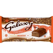 Galaxy Orange Festive Cake Bars