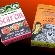 Candy Cigarettes Halloween Themed