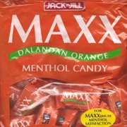 Jack 'N Jill Maxx Dalandan Orange Menthol Candy