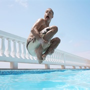 Do a Cannonball Into a Body of Water