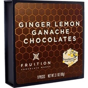 Fruition Ginger Lemon Ganache Chocolates