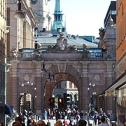 Parliament House Archway, Stockholm, Sweden