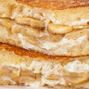 Bananas Foster Grilled Cheese