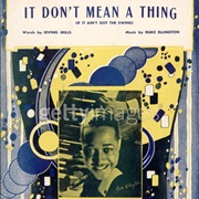 It Don&#39;t Mean a Thing - Duke Ellington