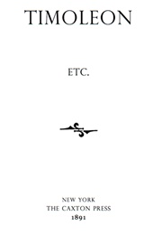 Timoleon Etc. (Herman Melville)