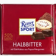 Ritter Sport Halbbiter