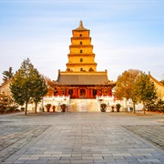 Xi'an: Giant Wild Goose Pagoda