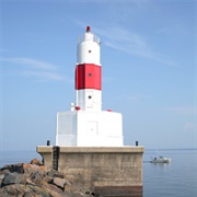 Presque Isle Breakwater Lighthouse