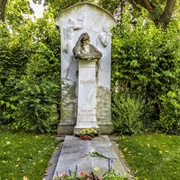 Johannes Brahms Grave, Vienna, Austria