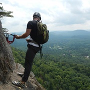 Scale a via Ferrata (QC)