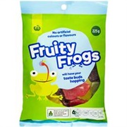 Woolworths Fruity Frogs