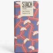 Stach Raspberry Crisp Dark Chocolate Bar