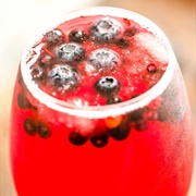 Saskatoon Berry Sangria