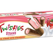 Haitoglou Bros Strawberry Twisties Straws