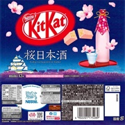 Kit Kat Sakura Japanese Sake