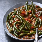 Spicy Habanero Green Beans and Peppers