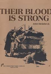 Their Blood Is Strong (John Steinbeck)