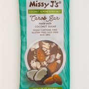 Missy J's Coconut, Almond & Sea Salt Carob Bar
