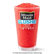 Minute Maid Fruit  Punch Slushie