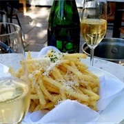 Fries and Champagne